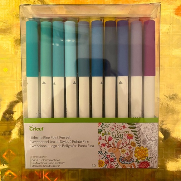 Cricut Office Cricut Ultmate Fine Point Pen Set Poshmark